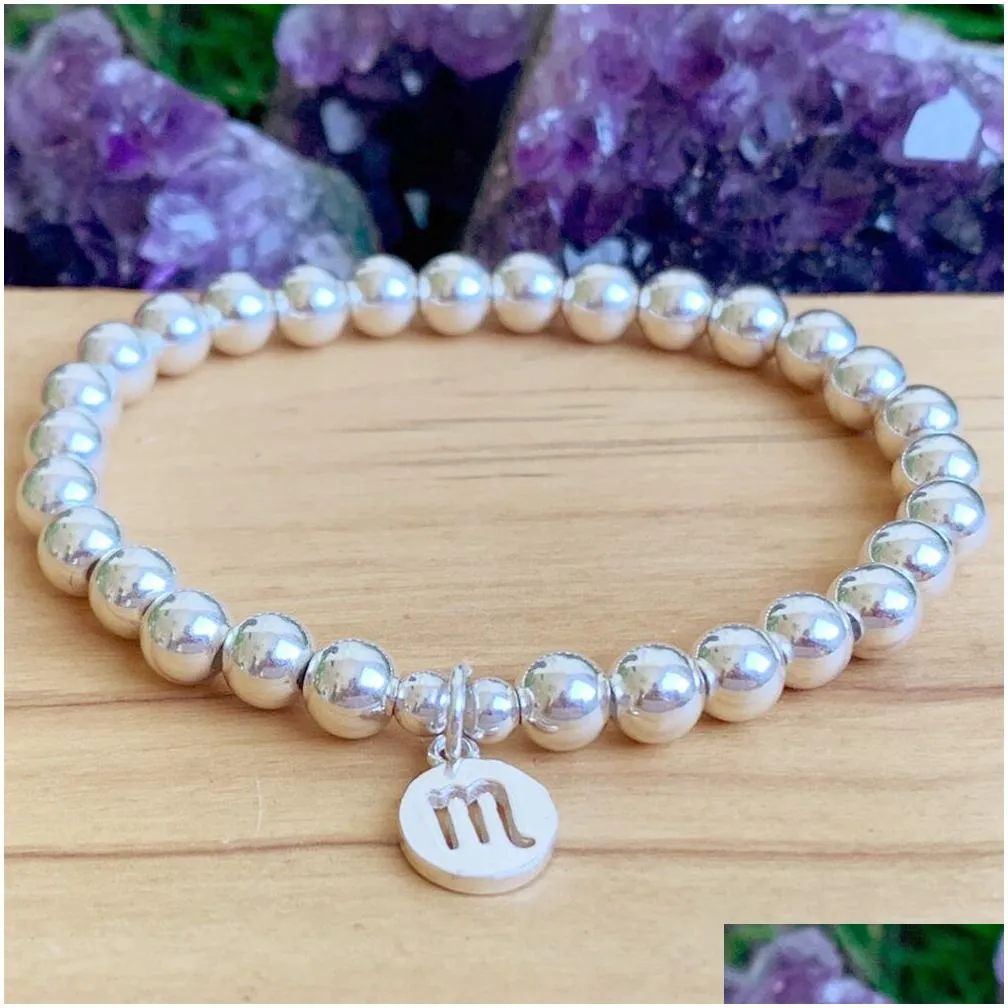 MG1261 New Arrival Design Virgo Zodiac Charm Bracelet Women`s Spiritual Balance Yoga Mala Bracelet Energy Protection Bracelet