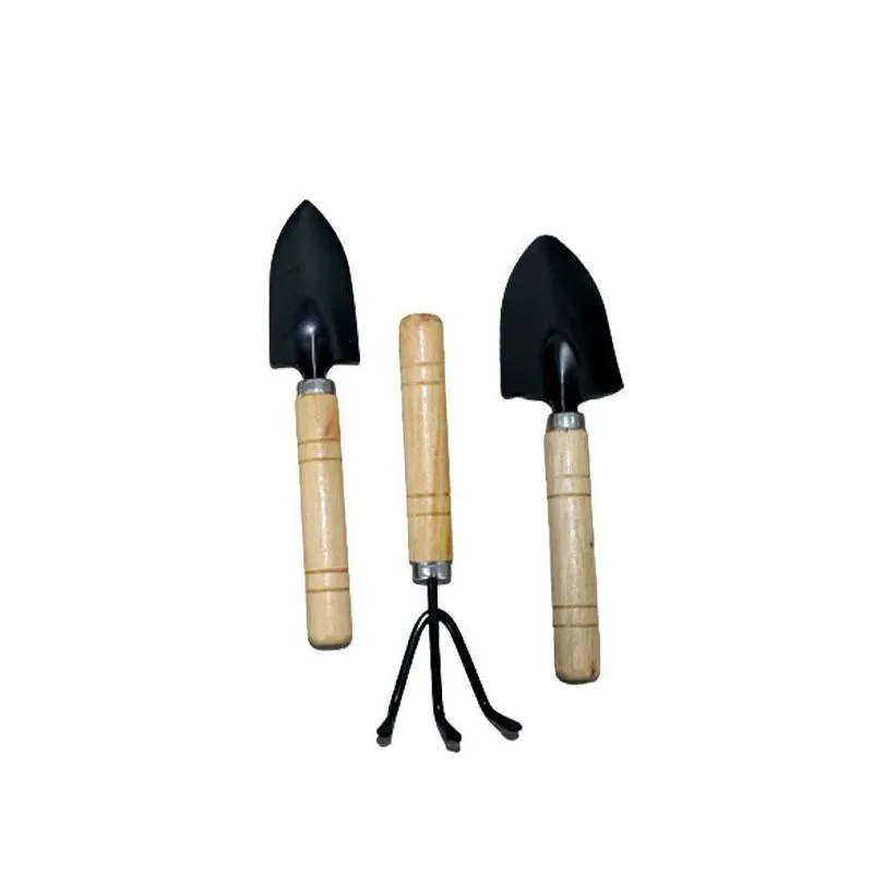 Manual shovel Garden Tools Three piece set with succulent handles