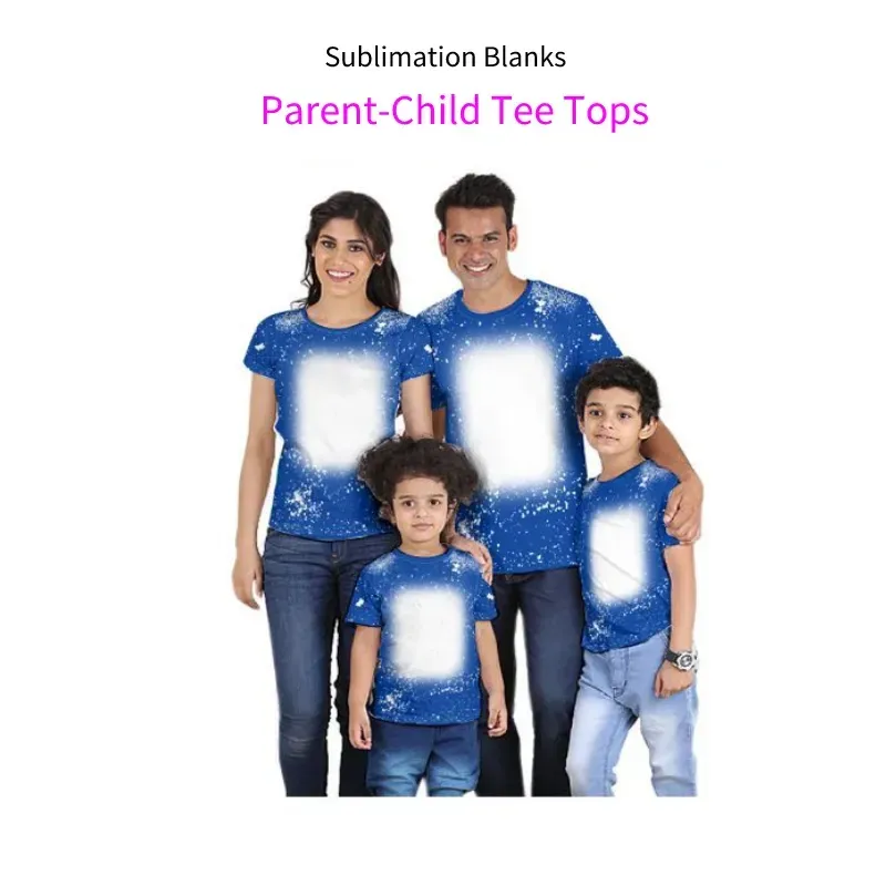 family matching outfits sublimation blanks for print p o parent-child clothes t-shirt anniversary tee tops casual tshirts sep01