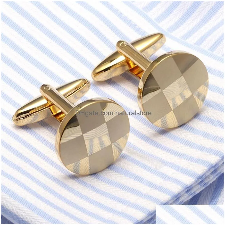 cuff link cufflinks for mens fashion cufflinks designer luxury cufflinks classic wedding simple men sleeve shirt top quality