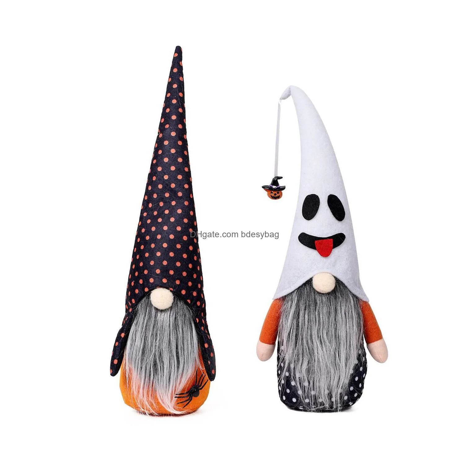 party favor halloween rudolph faceless doll standing pose dolls home shopping mall window decoration rra7691