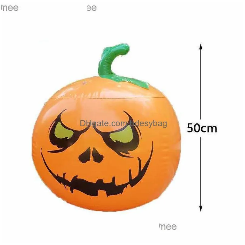 other festive party supplies 50cm large pumpkin balloons halloween decoration children s toys suitable for home garden outdoor lawn yard 220902