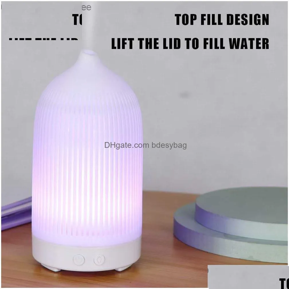 humidifiers household hollow aromatherapy humidifier vase 200ml air humidifier ultrasonic mute usb  oil diffusers for home bedroom