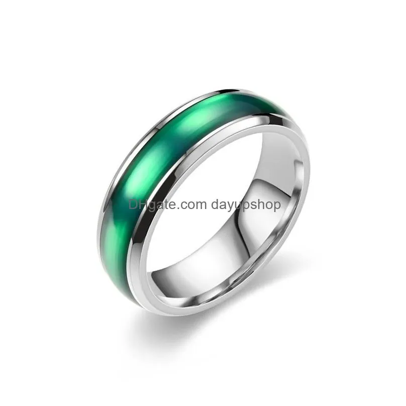 classic design colorful enameled stainless steel finger ring for wholesale