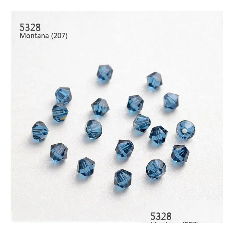 3mm rhombus diamond crystal bead 1440pcs/lot swaroviski element throught hole loose gemstone for jewelry and clothes