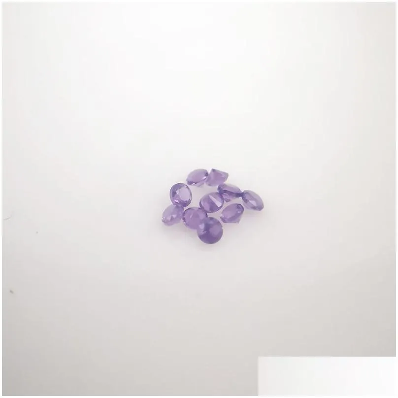 267 good quality high temperature resistance nano gems facet round 0.8-2.2mm very dark opal purple blue synthetic gemstone 2000pcs/lot