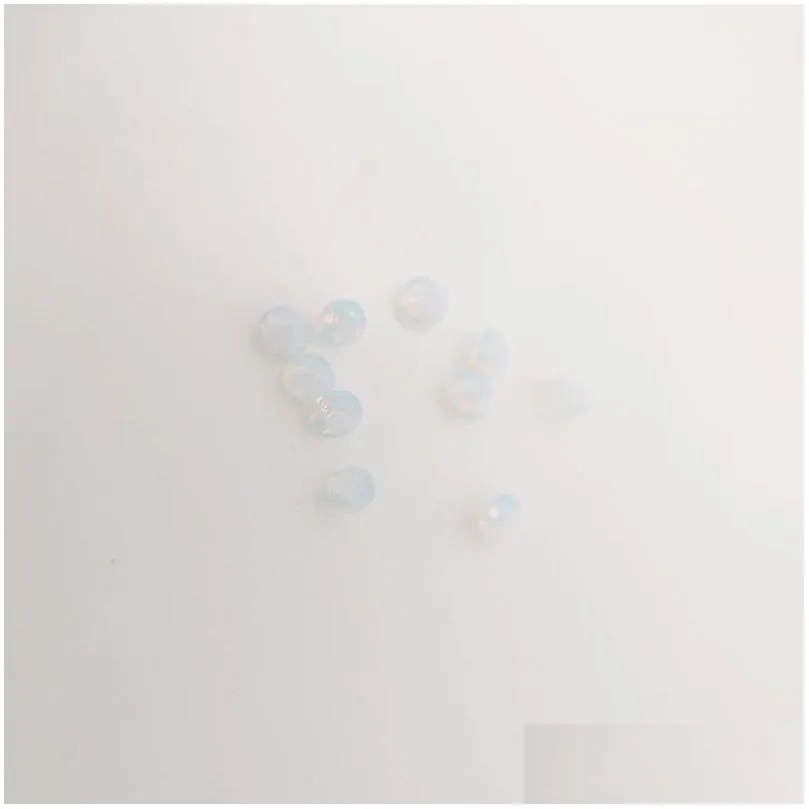 #230/1 high temperature resistance nano gems facet round 2.25-3.0mm very light chalcedony sky blue synthetic gemstone 1000pcs mixed