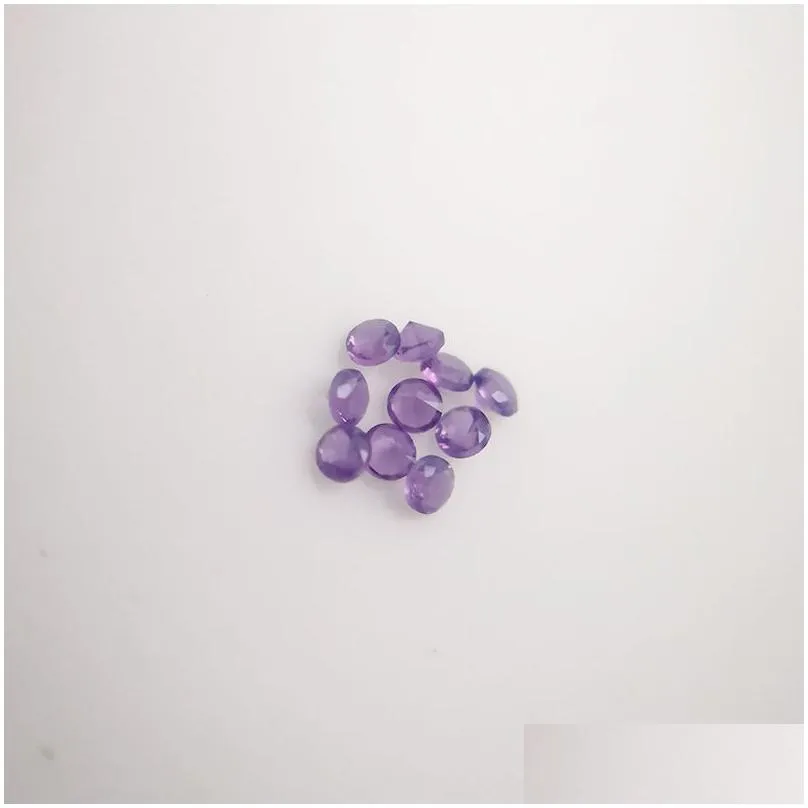 267 good quality high temperature resistance nano gems facet round 0.8-2.2mm very dark opal purple blue synthetic gemstone 2000pcs/lot