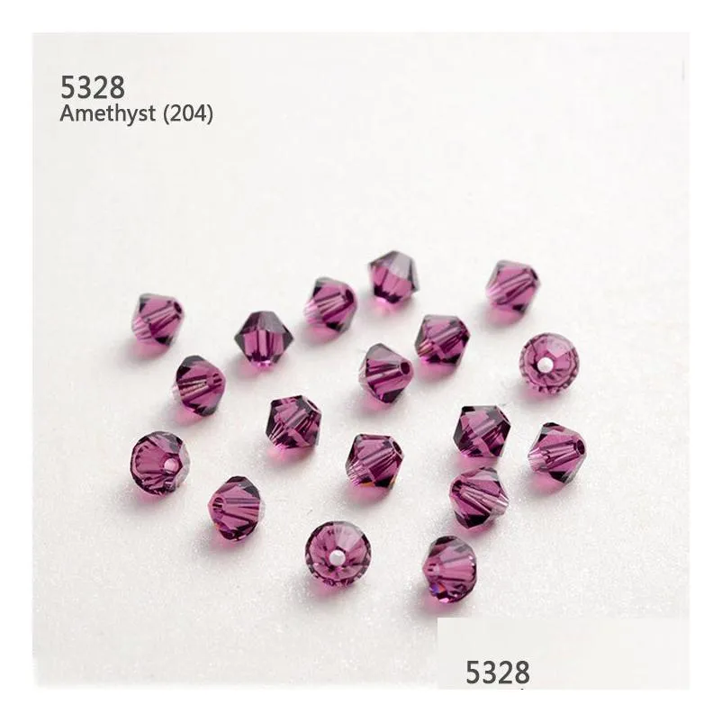 360pcs/lot wholesale swarovski element china crystal beads 6mm colors loose gemstone with throught hole crystal beads for jewelry
