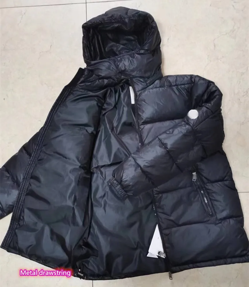 Scan LOGO designer winter puffer jacket mens down jacket men women thickening warm coat Fashion men's outerwear Luxury brand outdoor jackets designers womens coats 1