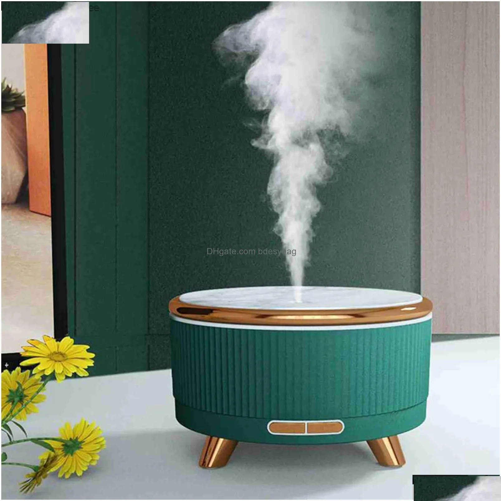 humidifiers nebulizing ultrasonic aromatherapy humidifier 7 led lights home fragrances antique style essential oil diffuser for spa desktop