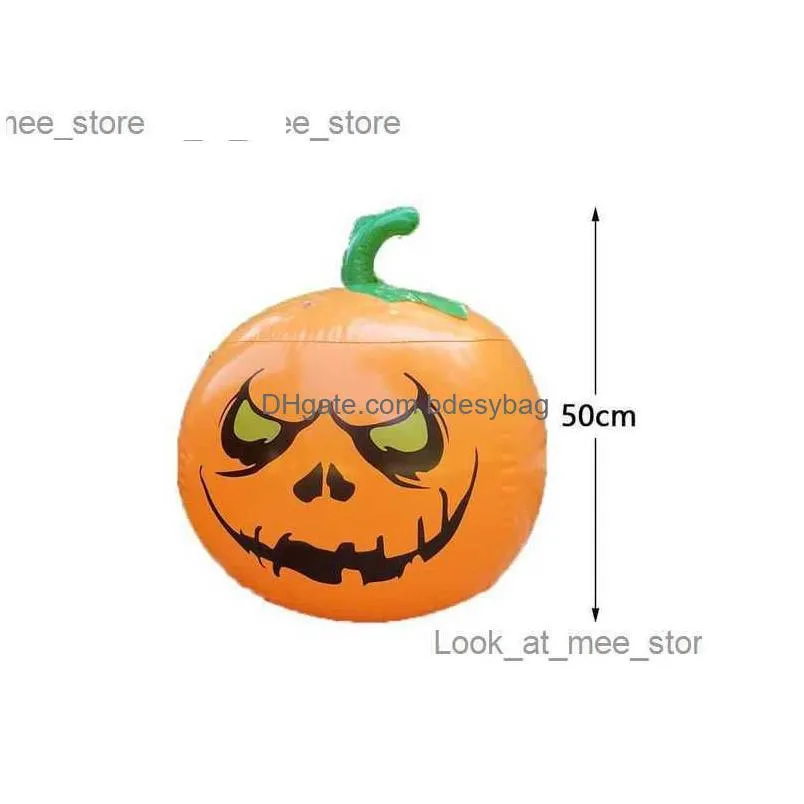 other festive party supplies 50cm large pumpkin balloons halloween decoration children s toys suitable for home garden outdoor lawn yard 220902