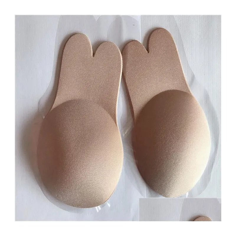 strapless adhesive bra self adhesive nipple breast pasties cover reusable silicone invisible lingerie pad enhancers push up bra