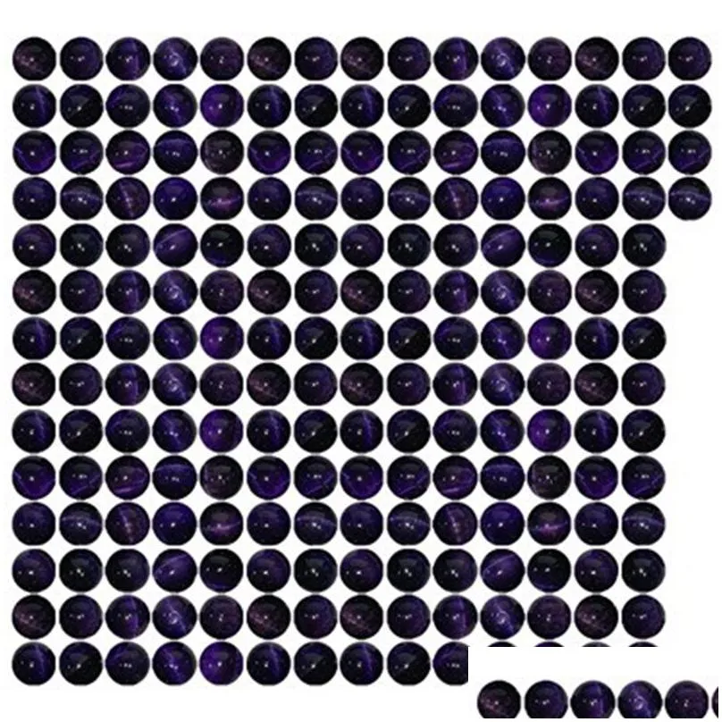 49pcs 10mm Natural crystal Round Stone Bead Loose Gemstone DIY Smooth Beads for Bracelet Necklace Earrings Jewelry Making