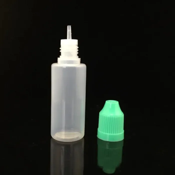 E Liquid Dropper Bottles 3ml 5ml 10ml 15ml 20ml 30ml 50ml Plastic Bottles with Childproof Cap and Thin Tips Empty Container For Ejuice