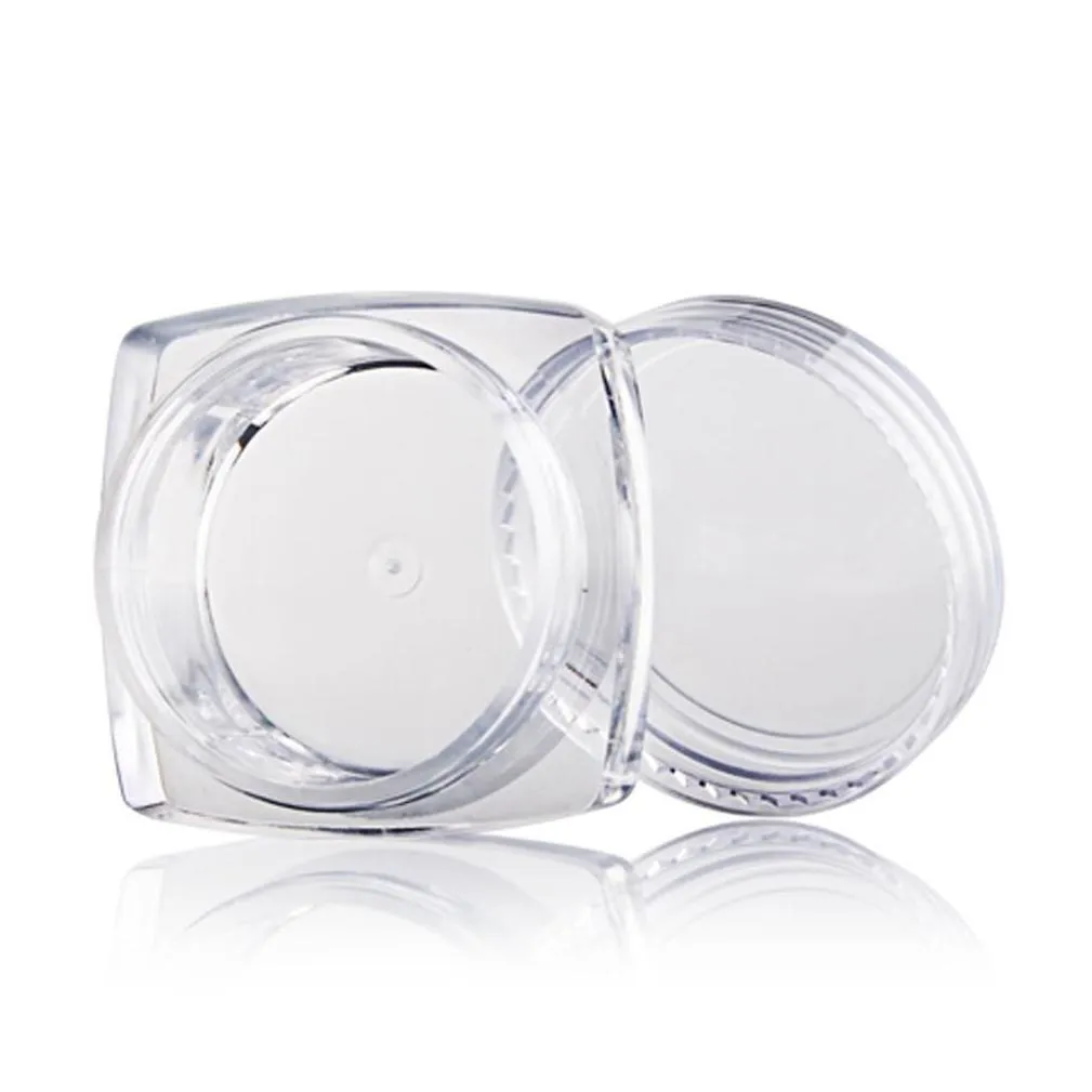 wholesale 5g Plastic Cosmetic Pot Jar 5ml Cosmetic Sample Empty Container Travel Small Packaging Bottles Refillable For Cream Oils