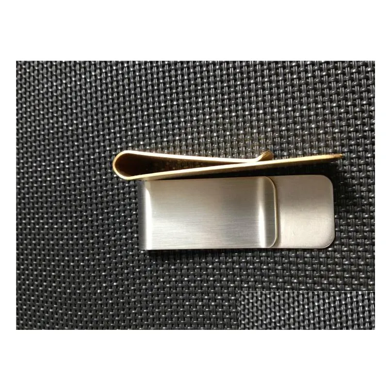 Fashion Simple Metal Moneys Clip Man Clamps Holders Slim Money Wallet Clip Clamp Card Holder Credit Card Holder
