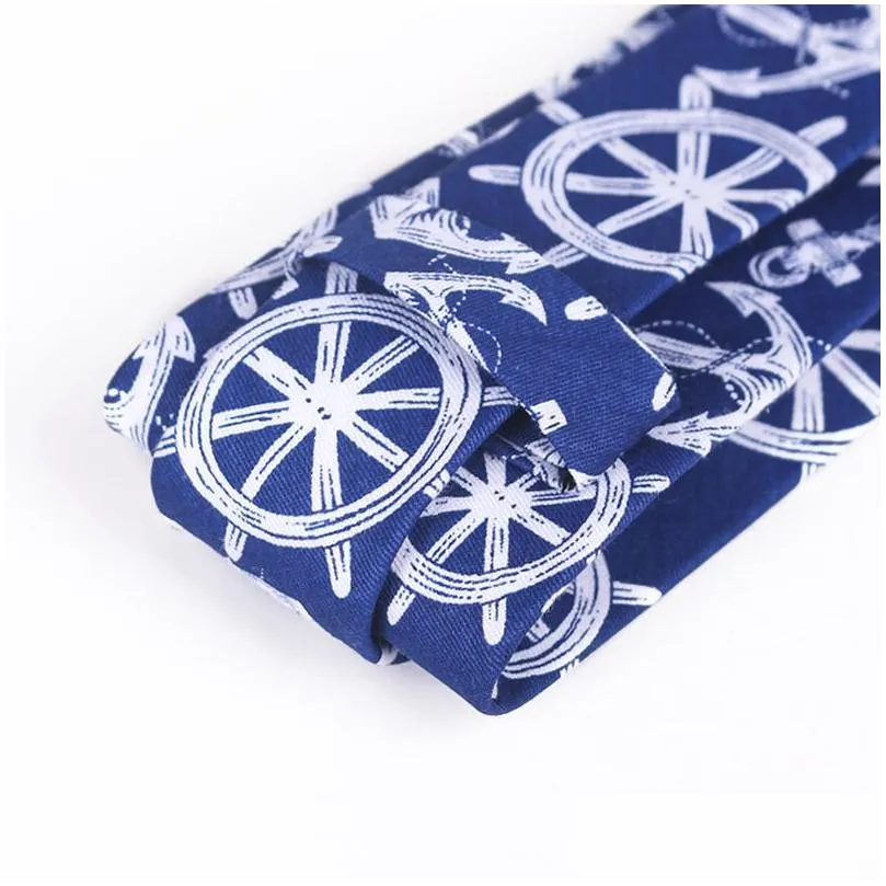 Neck Ties Linbaiway 7cm Women Skinny Tie For Mens Suit Wedding Casual Cotton Neckties Classic Long Male Custom LOGO1