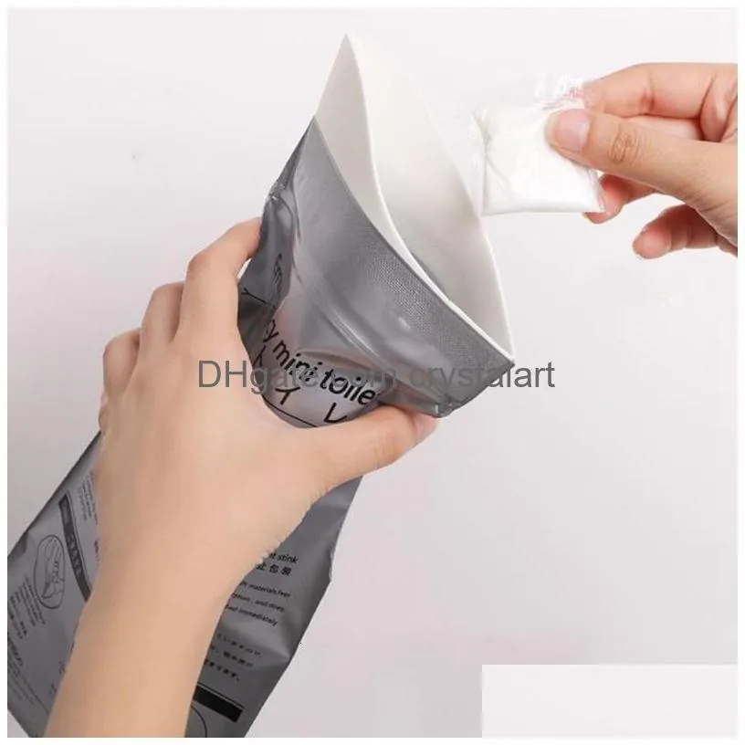 other bath toilet supplies 12pcs disposable portable emergency 700 ml urine bags toilets urinal vomit bag for camping travel car men women childre