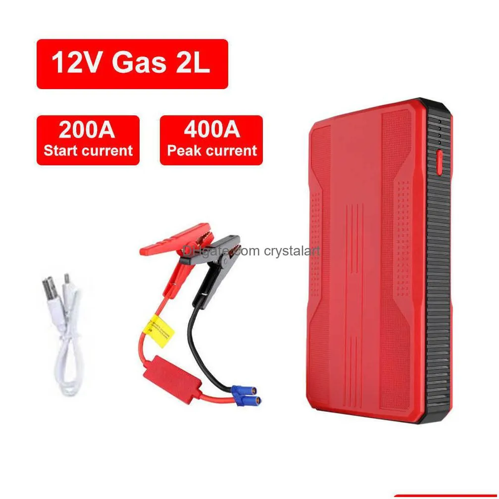 car jump starter power bank 20000mah car booster emergency battery  12v starting device 400a/600a car starter battery