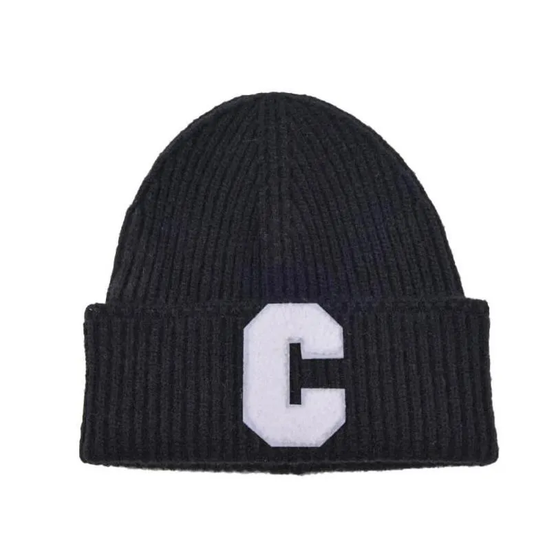 19 colors winter outdoor couples hat candy color caps fashion spring sports beanies casual letter c brand knitted hip-hop hats