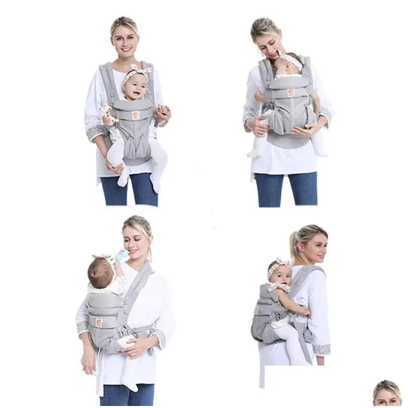 Backpacks Carriers Slings & Omni Baby Carrier Cotton Breathable Ergonomic Holder Shoulder Waist Belt Sling Suspenders 360