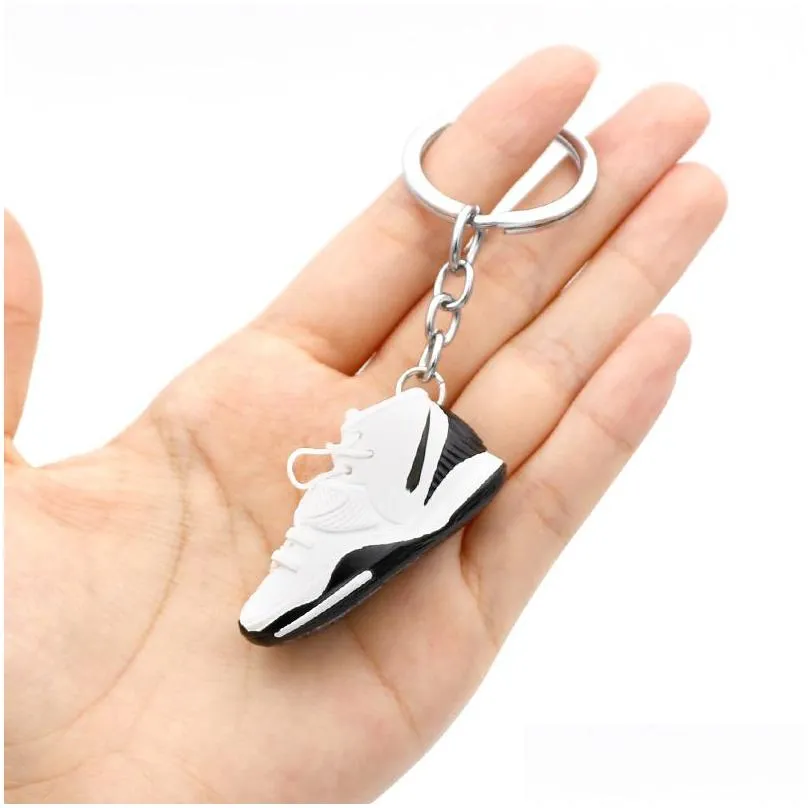 designer three-dimensional keychains sneakers keychain trendy shoes pendant creative ornament