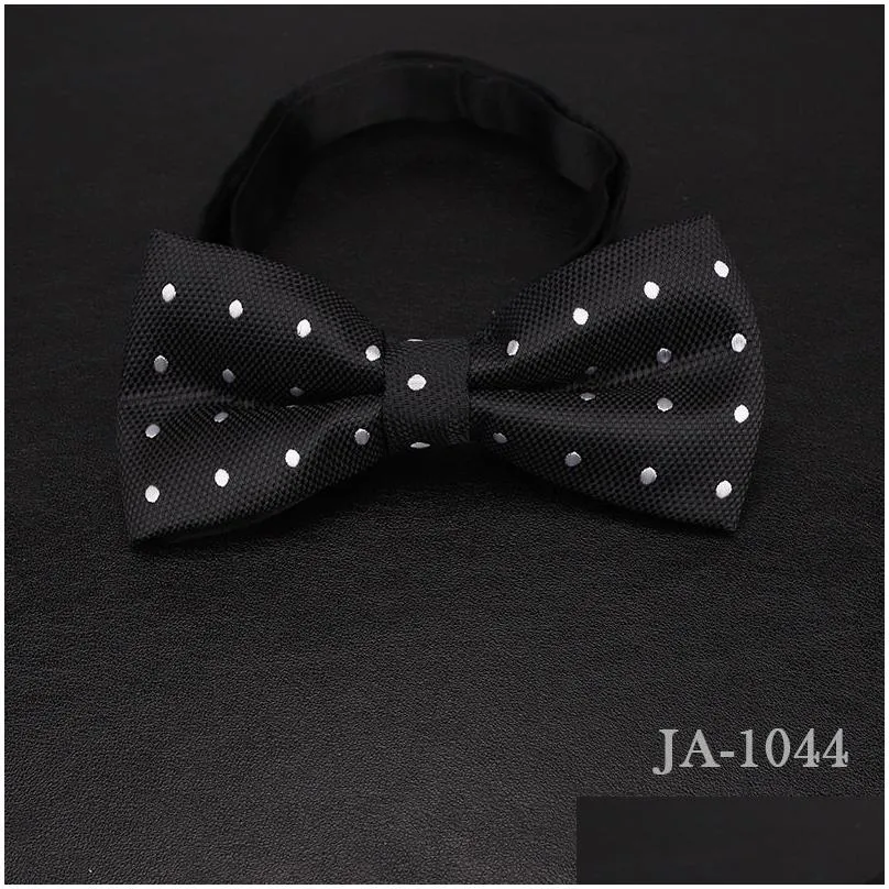 christmas bow tie mens fashion black knot bowtie business wedding men formal necktie for accessories