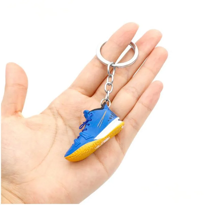 designer three-dimensional keychains sneakers keychain trendy shoes pendant creative ornament