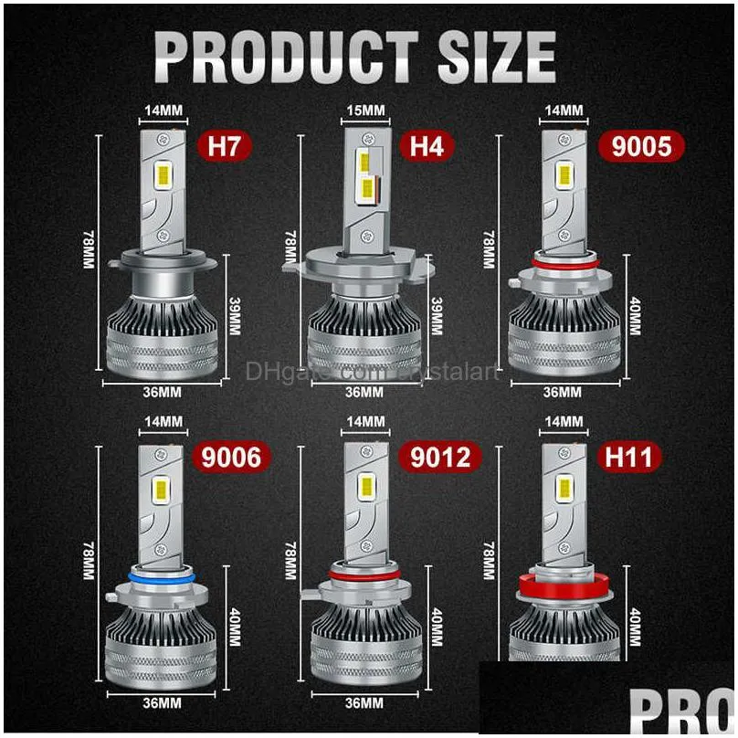 h4 led 120w h7 led canbus h1 car headlight h9 h8 h11 h1 9005 9006 120w 60000lm 6000k car styling auto headlamp fog light bulbs