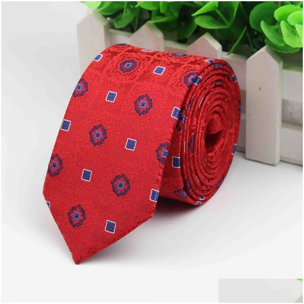 Mens Business Tie Formal Striped Jacquard Wedding Necktie Narrow Classic Corbata Neckwear Official Gravata No.1-20