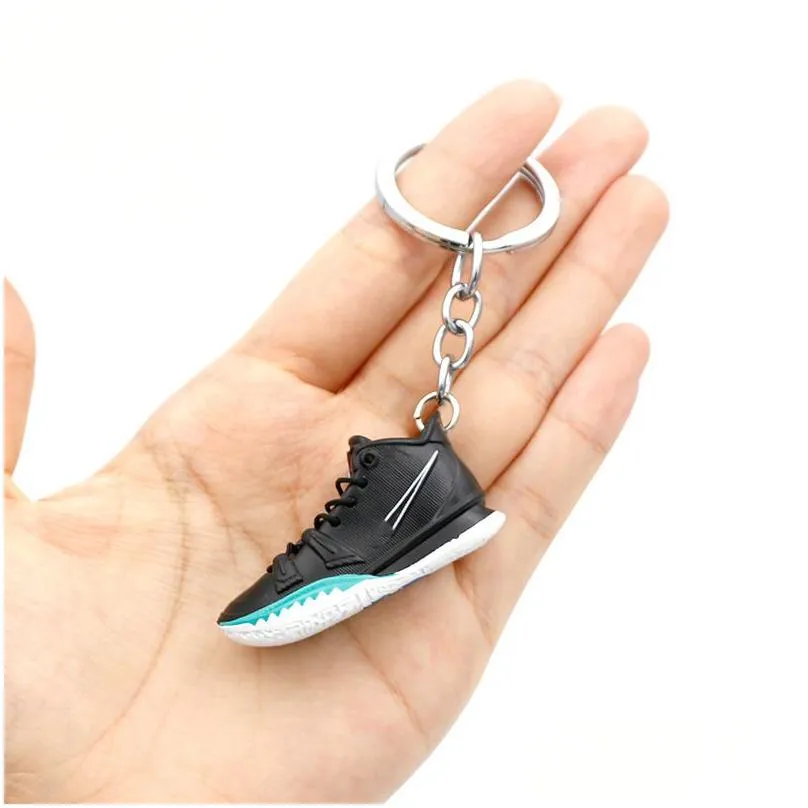 designer three-dimensional keychains sneakers keychain trendy shoes pendant creative ornament