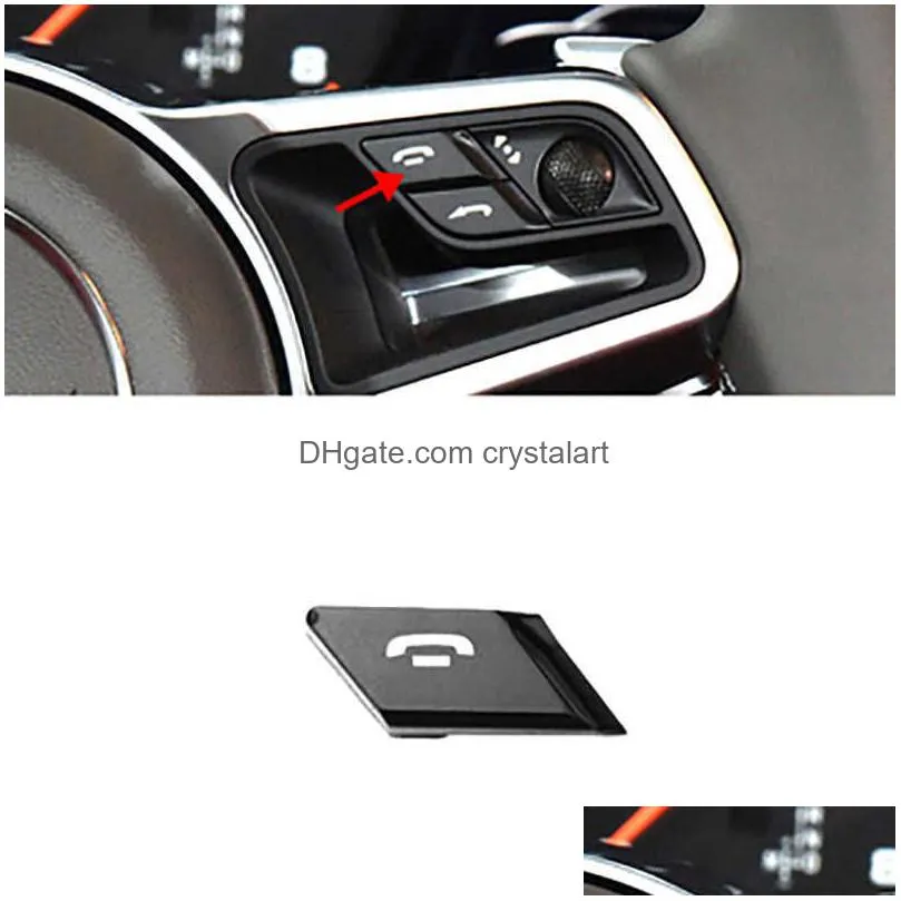 for porsche 2015-2016 for cayenne 2014-2021 macan steering wheel multi-function adjustment button decorative accessories