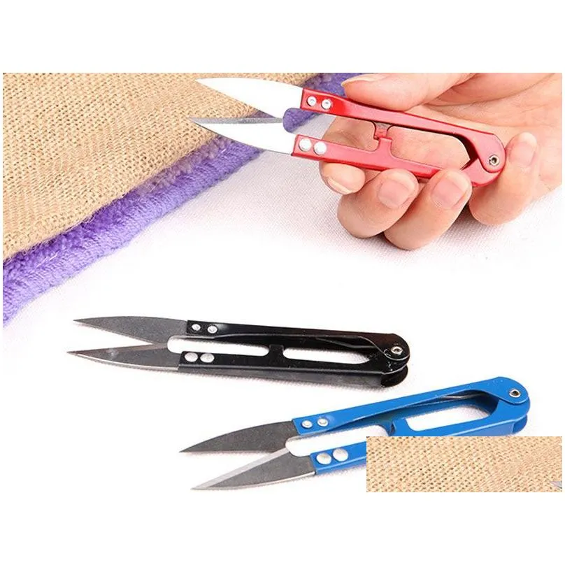 2015 New Arrvial V-Shaped Cutter Scissors Hand-Made Tool with Sharp Edge for Cross-Stitch Embroidery Sewing Tool Snips Thrum Thread