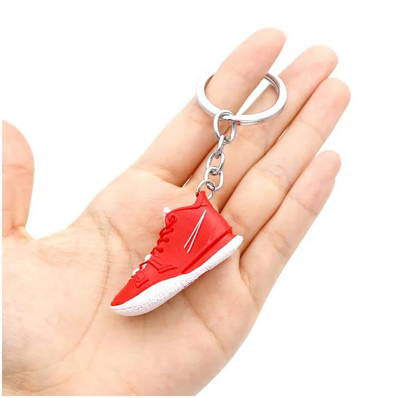 designer three-dimensional keychains sneakers keychain trendy shoes pendant creative ornament