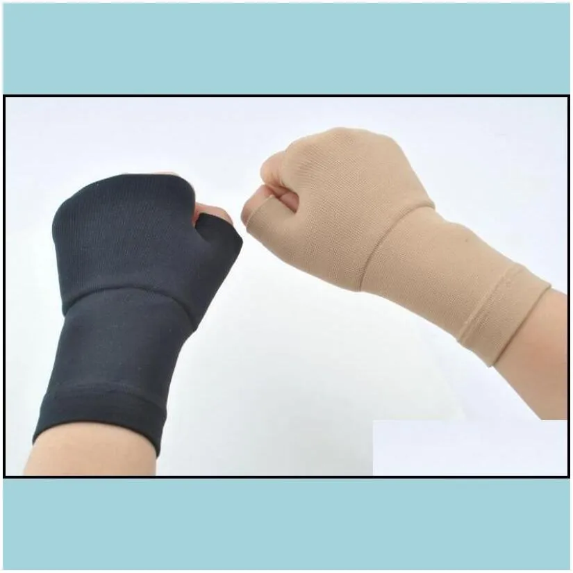 Sports Gloves Arthritis Compression Protection Pain Relief Hand Wrist Support Brace Promote Blood Circation Efficacy Drop Delivery O