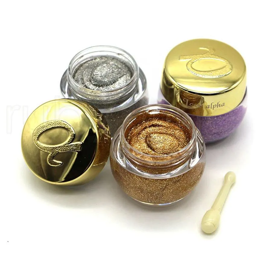 3D Glitter Eye Shadow Eyeshadow Gel Cream 16 colors Metallic Powder Pigment Makeup Perfume Highlighter Cosmetics Tools RRA1958