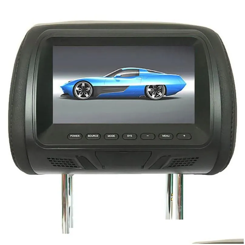 Car Video Automotive General 7-inch Rear Headrest HD Digital Screen Liquid Crystal Display DVD Player1