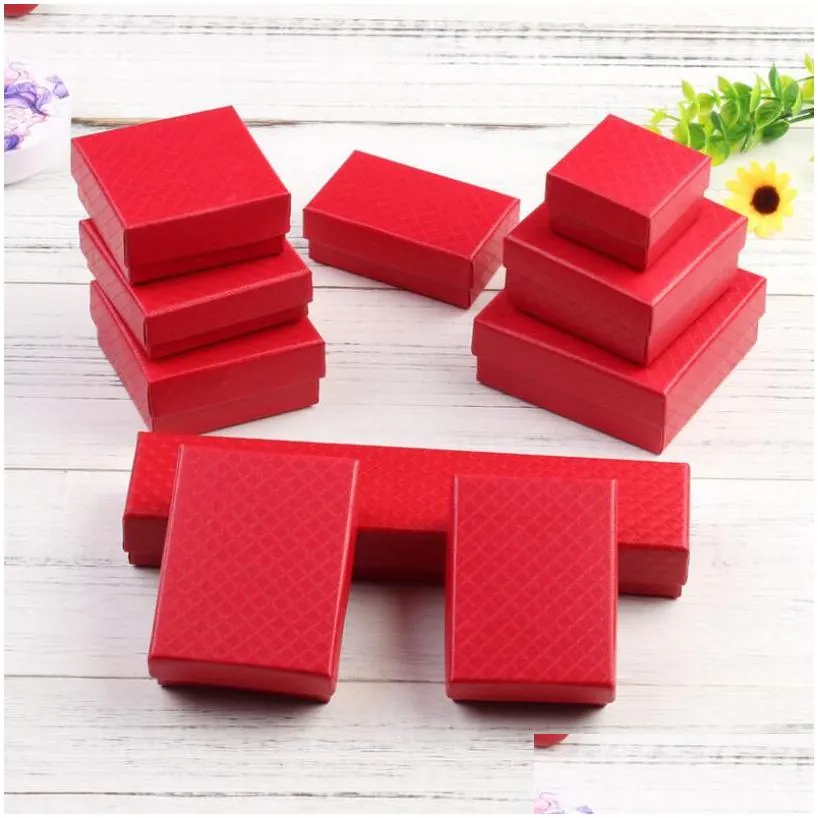 square rectangle jewelry organizer boxes engagement ring for earring necklace bracelet holder display gift box