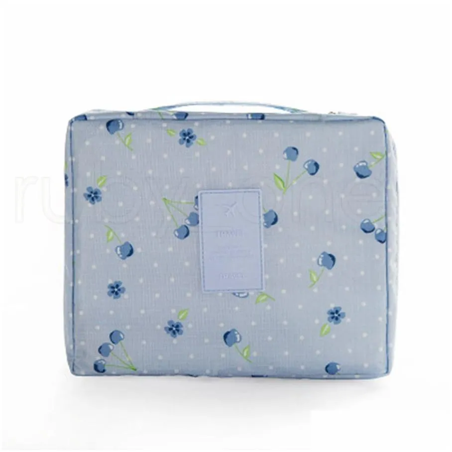 Multi-function Waterproof Cosmetic Makeup Bag With Handle Comfortable Inner Pocket Storage Bag Travel Toiletry Bag RRA1067