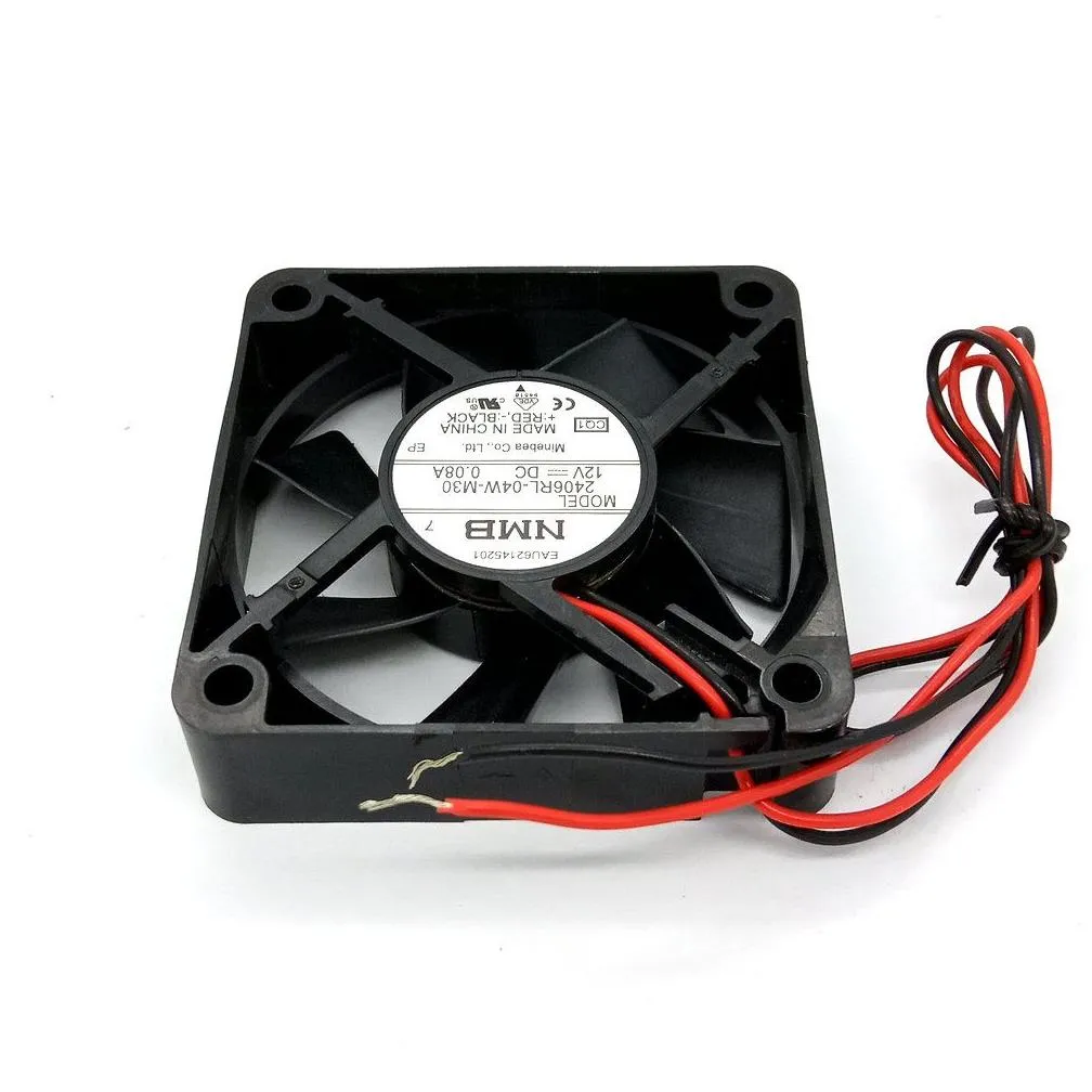 New Original 2406RL-04W-M30 06015RM-12L-BA DC12V 0.08A for LG Refrigerator cooling fan