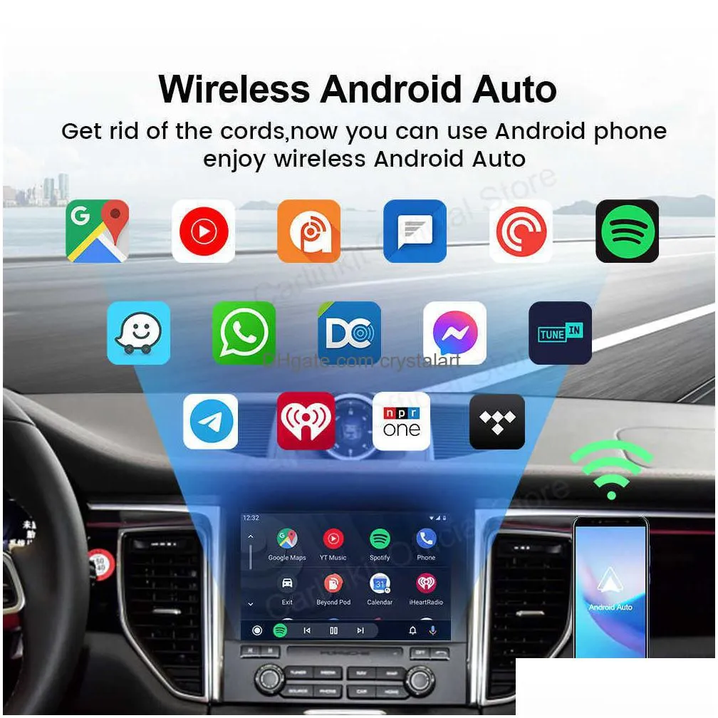 carlinkit 4.0 wireless android auto adapter 3.0 wireless 2 in 1 universal for appleaddandroid carplay ai box usb dongle for audi vw benz kia honda 