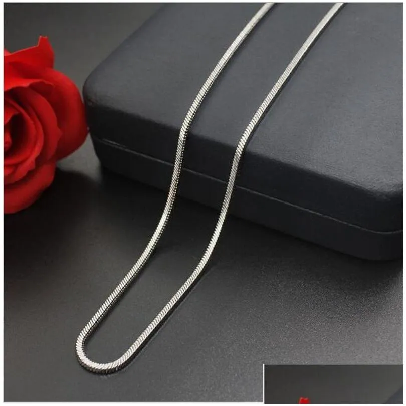 factory wholesale 1.5mm 2mm 3mm 316l stainless steel square chain necklace fashion cool party accessories jewelry for men and