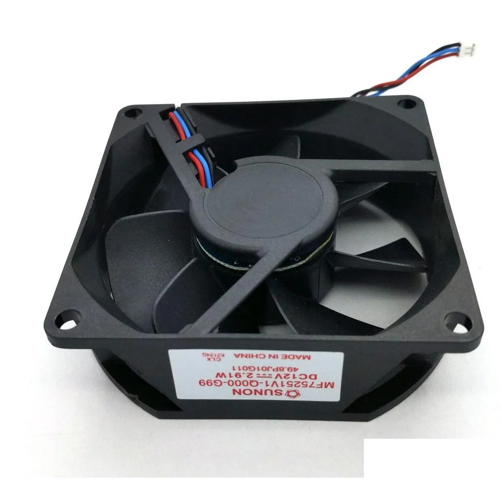 New Original SUNON MF75251V1-Q000-G99 12V 2.91W 75*75*25MM for PT-LW321EA Projector cooling fan