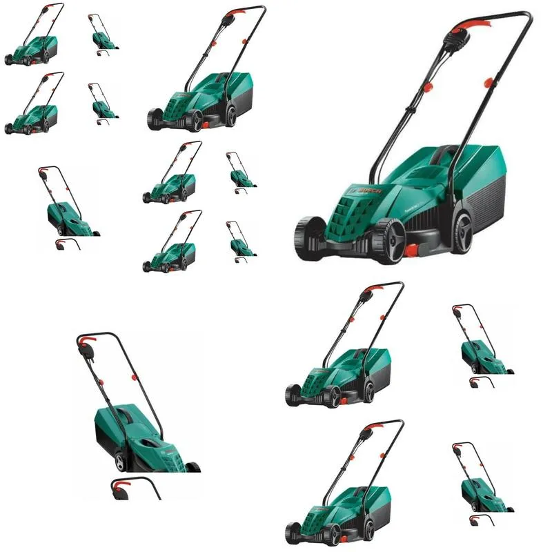 DHgate Bosch Rotak 32 R 1200W Electric Rotary Lawn Mower 32cm Cut 240V 10m Cable Powerful Efficient Health Beauty