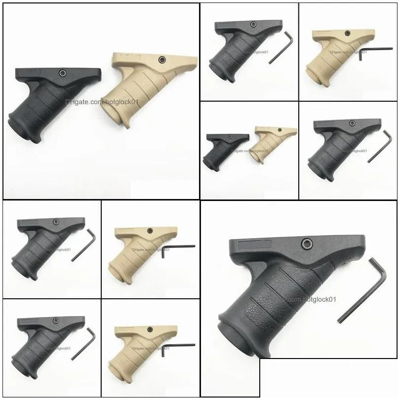 Others Tactical Accessories Tactical Angled Fore Handle Hunting Gun Grip Triangle Foregrip Holder 20Mm Guide Rail Airsoft Shooting Wa