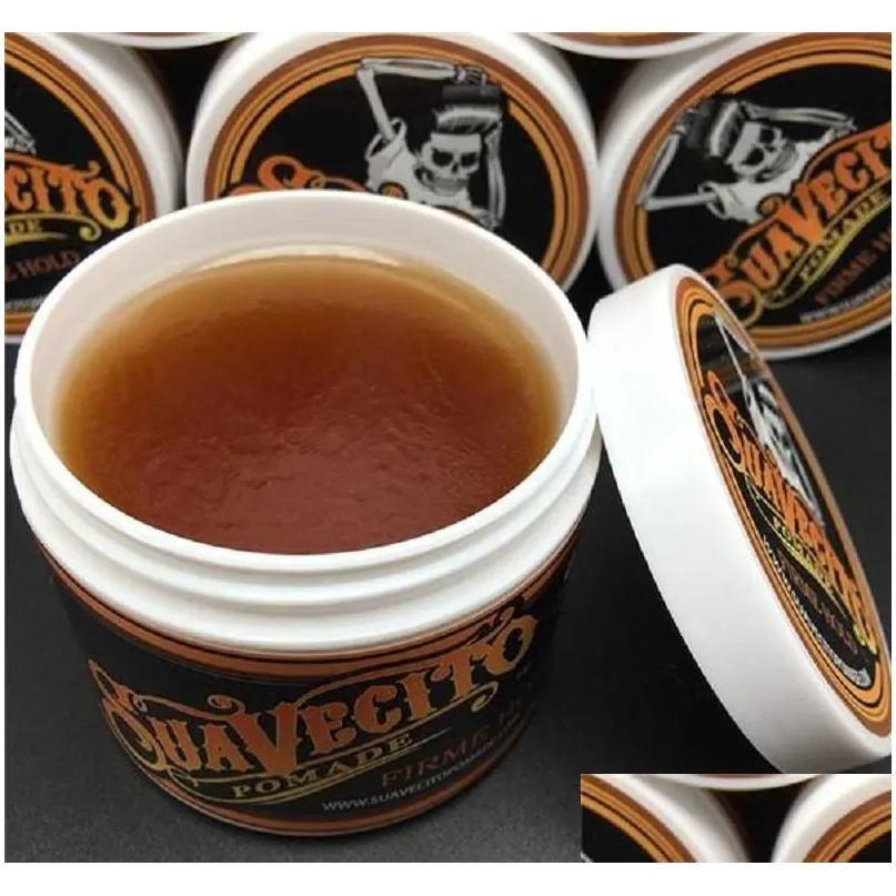 Waxes Strong Style Restoring Pomade Hair Gel Style Tools Firme Hold Big Skeleton Slicked Back Hair Oil Wax Mud