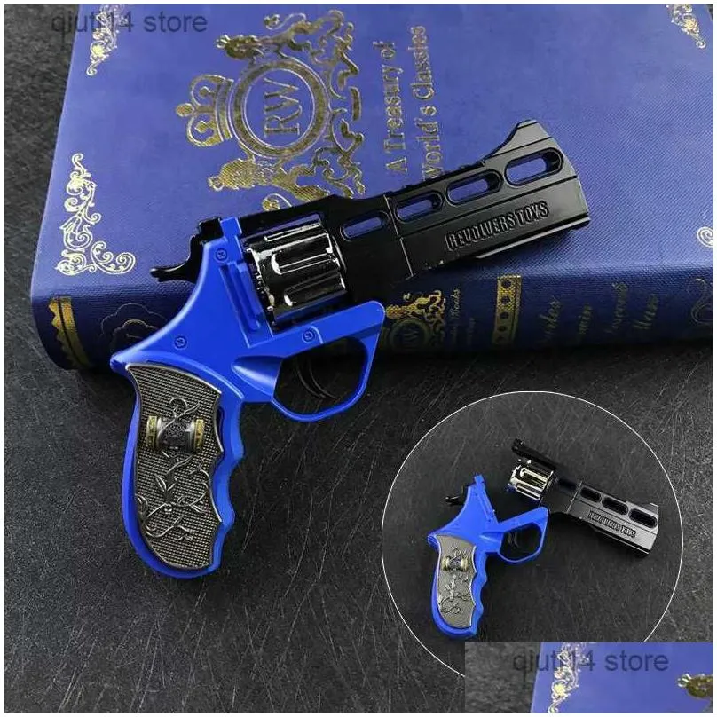 gun toys all metal smashing gun children`s toy revolver metal gun 8090 nostalgic smashing gun non firing model t2305102