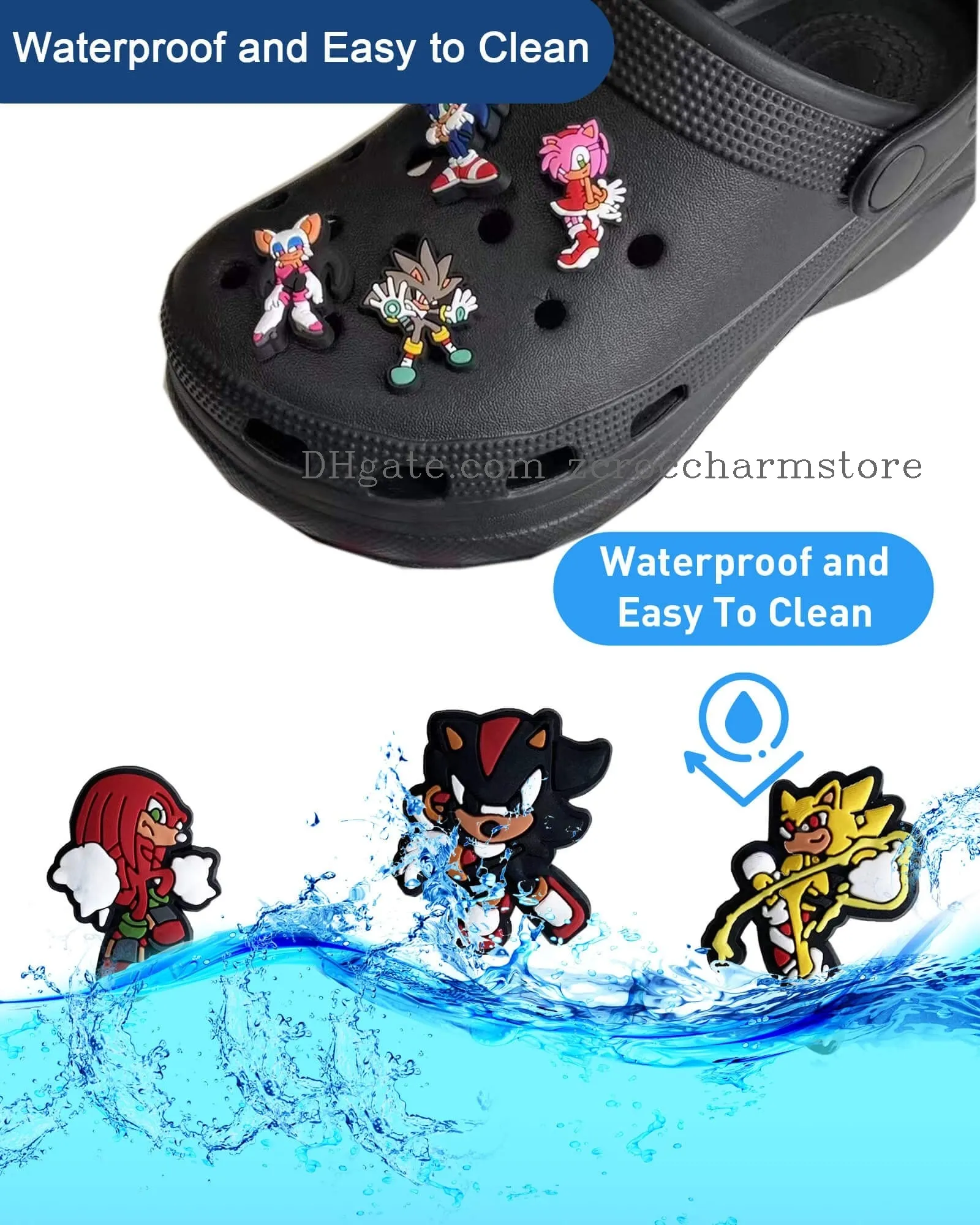 cute shoe charms for kids cartoon charms for clog sandals bands wristband shoe charm decoration for kids teens boys girls party birthday gifts