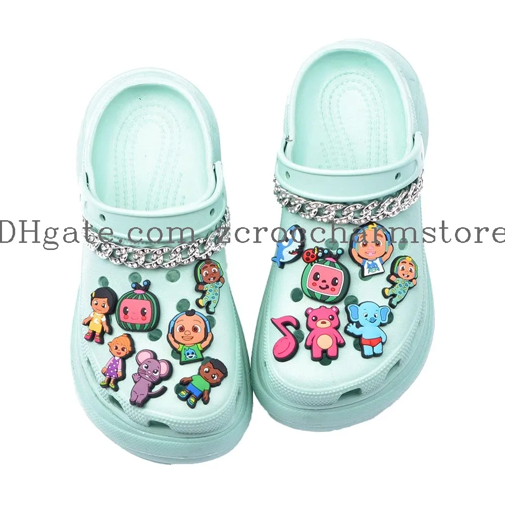  clog charms pvc shoe charms accessories cute decorations fit clog sandals bracelets ornaments gift for clog for teens women men